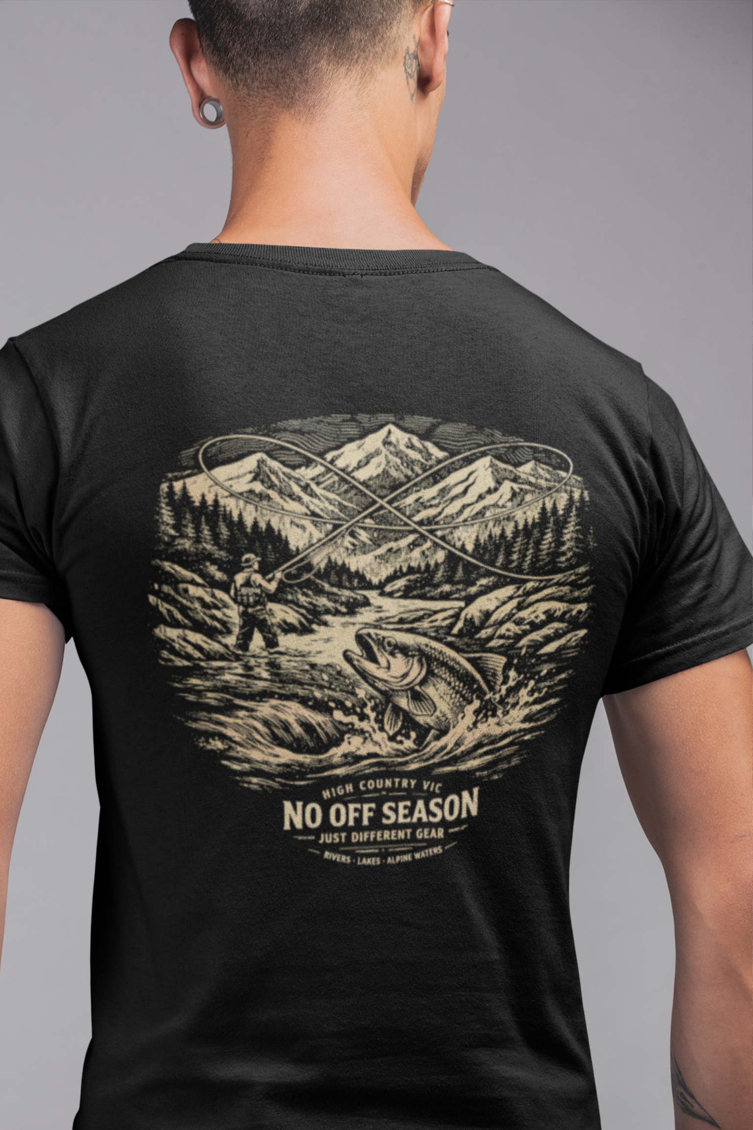 TIGHT LINES Mens Tee