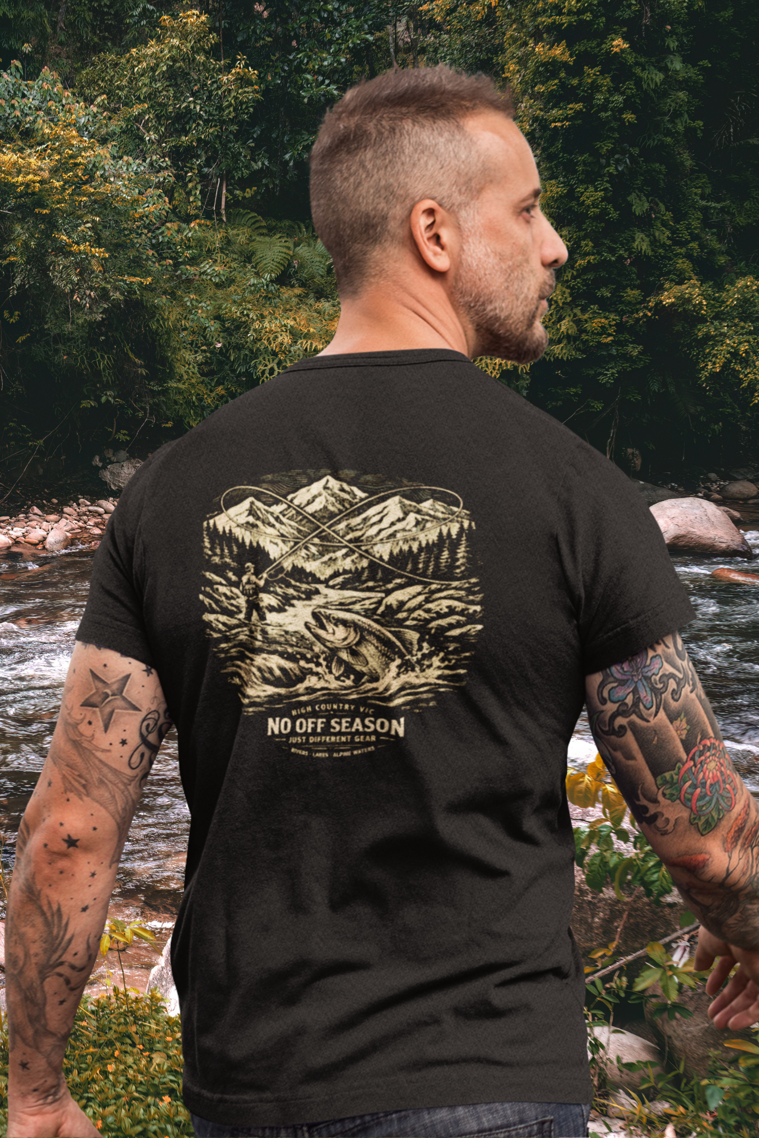 TIGHT LINES Mens Tee