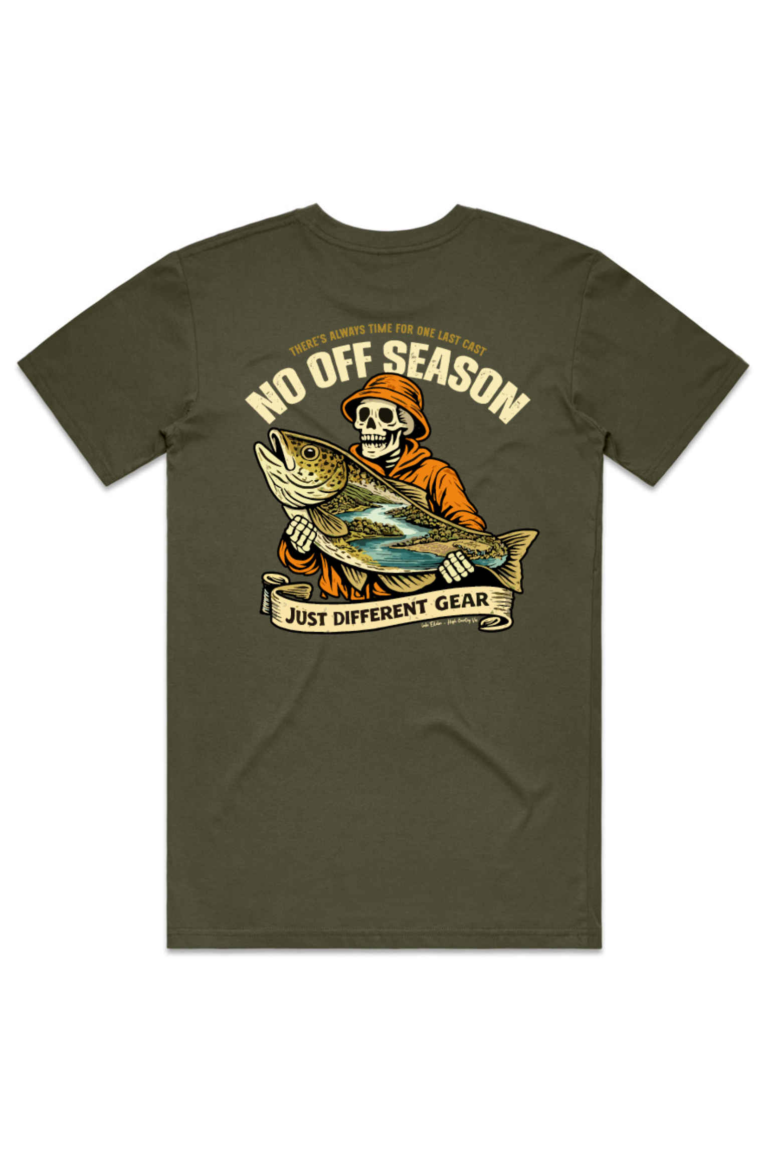 LAST CAST Mens Tee