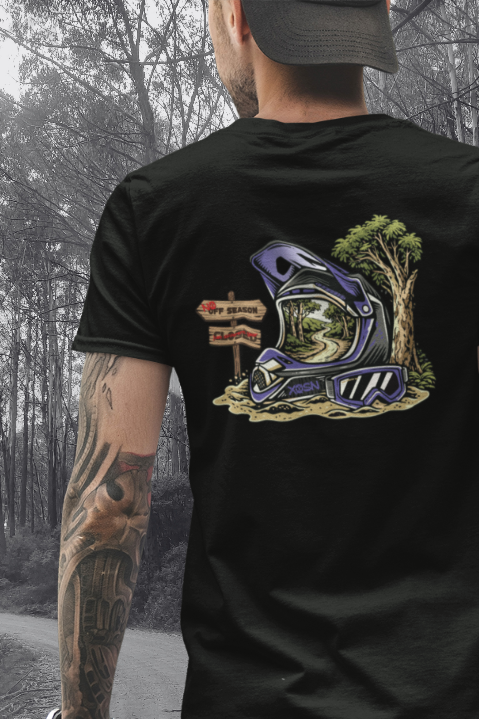 SWITCHBACK Mens Tee - Black