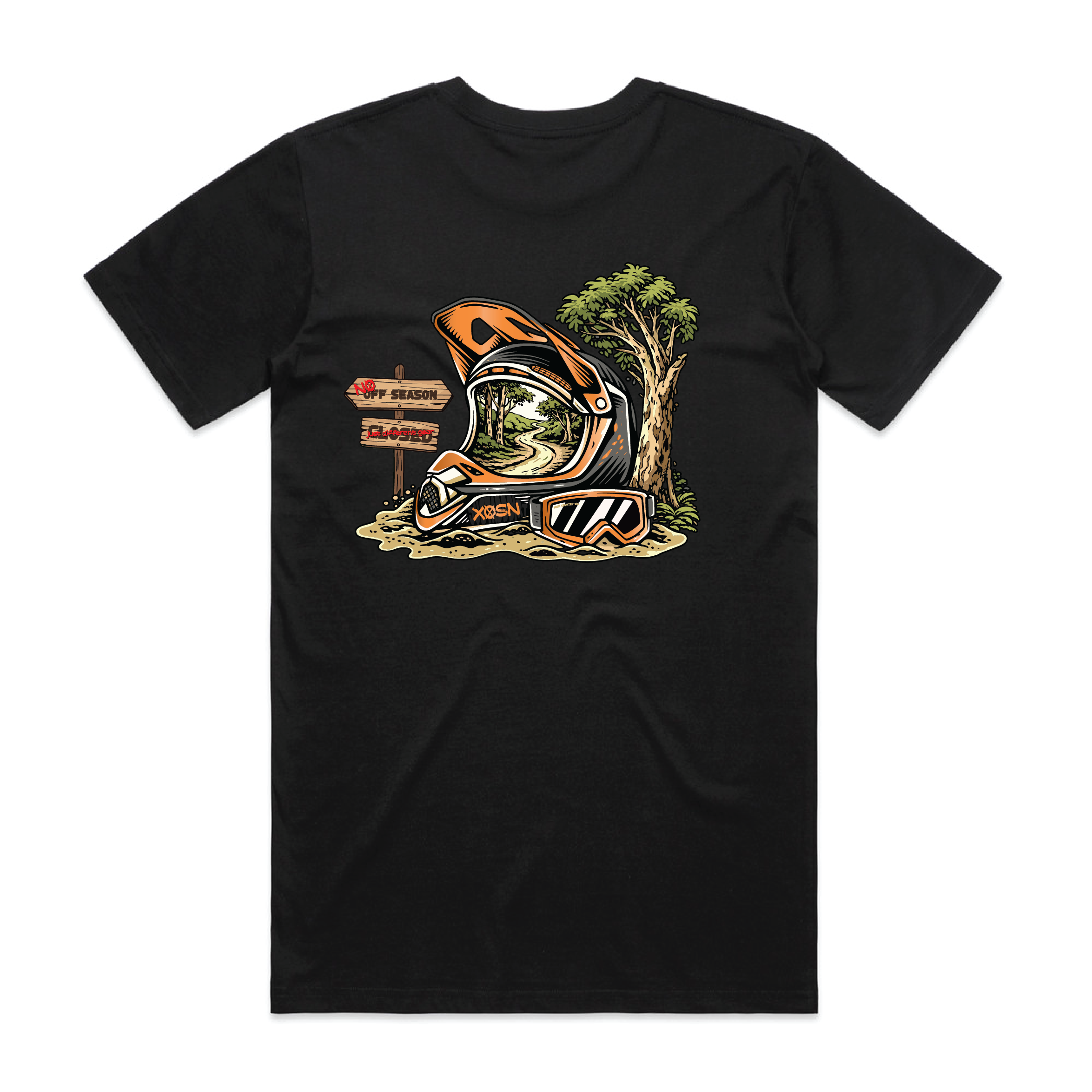 SWITCHBACK Mens Tee - Black