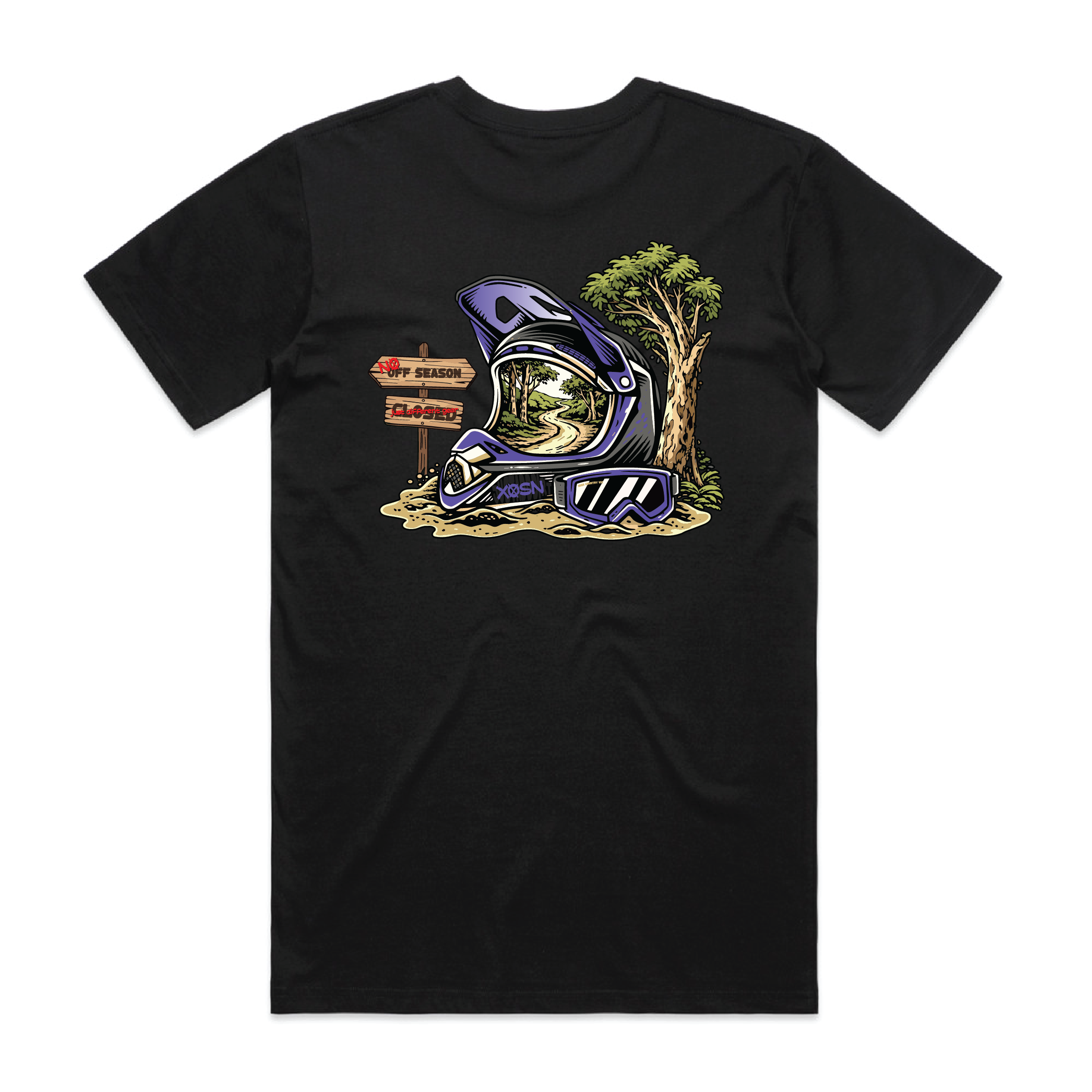 SWITCHBACK Mens Tee - Black