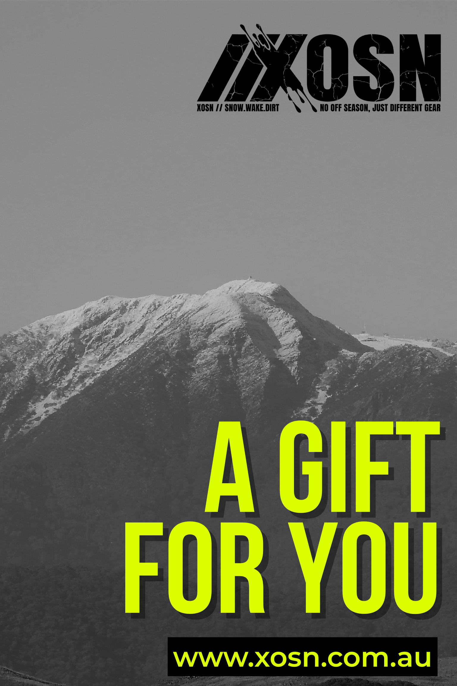 XOSN // No Off Season GIFT CARD