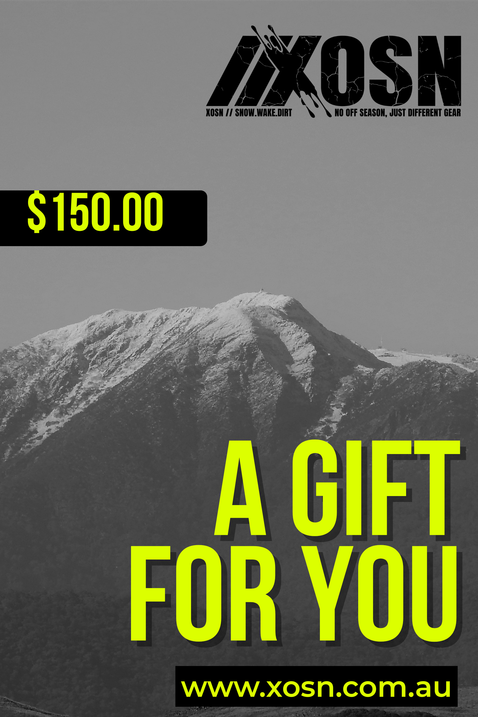 XOSN // No Off Season GIFT CARD